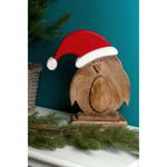 Sierobject Holzvogel mangohout - rood/wit