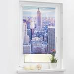 Klemmfix-Rollo New York Webstoff - Blau / Grau - 45 x 150 cm