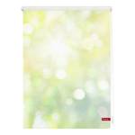 Store enrouleur jeu de lumière Tissu - Vert / Jaune - 45 x 150 cm