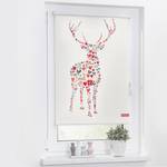 Klemmfix-Rollo Weihnachten Webstoff - Mehrfarbig - 100 x 150 cm