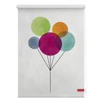 Klemmfix-Rollo Ballon Webstoff - Mehrfarbig - 120 x 150 cm