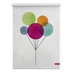 Store enrouleur ballons Tissu - Multicolore - 80 x 150 cm