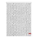 Store enrouleur tricot Tissu - Blanc - 120 x 150 cm