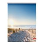 Klemmfix-Rollo Ostseestrand Polyester - Blau - 45 x 150 cm