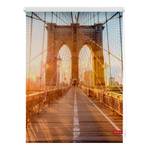 Klemmfix-Rollo Brooklyn Bridge Polyester - Orange - 100 x 150 cm