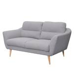 Sofa Lucinda I (2-Sitzer) Webstoff Hanabi: Hellgrau - Beige