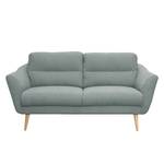 Sofa Lucinda I (2,5-Sitzer) Webstoff - Webstoff Hanabi: Stahlblau - Beige