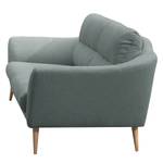 Sofa Lucinda I (2,5-Sitzer) Webstoff - Webstoff Hanabi: Stahlblau - Beige