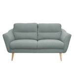 Sofa Lucinda I (2-Sitzer) Webstoff - Webstoff Hanabi: Stahlblau - Beige