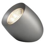 LED-Tischleuchte Ovola Edelstahl - 1-flammig - Grau
