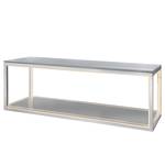 LED-open wandkast Delux glas/aluminium - 1 lichtbron - Breedte: 60 cm