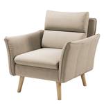 Fauteuil Alpine I geweven stof - Taupe