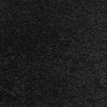Hoogpolig vloerkleed Boonarga I Kunstvezels - Zwart - 80x150cm
