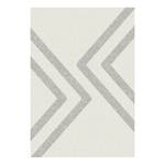 Hochflorteppich Trooz Kunstfaser - Creme / Grau - 160 x 230 cm