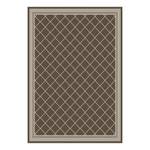 Tapis Zons Fibres synthétiques - Marron - 80 x 150 cm