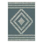 Tapis intérieur / extérieur Gundagai Fibres synthétiques - Bleu pétrole - 160 x 230 cm