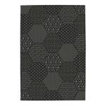 Tapis Yumbel Fibres synthétiques - Anthracite - 135 x 190 cm