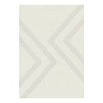 Tapis épais Trooz Fibres synthétiques - Crème / Blanc cassé - 135 x 190 cm