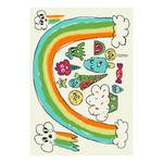 Tapis enfant Tropicana Fibres synthétiques - Multicolore - 135 x 190 cm