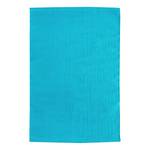 Tapis Milo Uni Coton - Turquoise - 100 x 150 cm