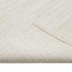 Tapis Milo Uni Coton - Crème - 100 x 150 cm