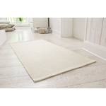 Tapis Milo Uni Coton - Crème - 100 x 150 cm