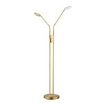 Lampadaire Michigan II Fer - 2 ampoules - Laiton