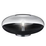 Tafellamp Porto glas/ijzer - 1 lichtbron - Zwart
