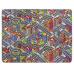 Kinderteppich Big City Polyamid - Mehrfarbig - 140 x 200 cm