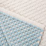 Teppich Skive Baumwolle, Wolle - Pastellblau - 200 x 290 cm