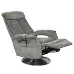 Relaxfauteuil Dorfen I microvezel - Platina