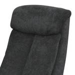 Fauteuil relax Dorfen I Microfibre - Anthracite