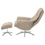 Fauteuil relax Lobbes I Tissu - Sable