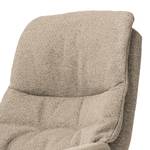 Fauteuil relax Lobbes I Tissu - Sable