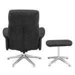 Fauteuil relax Savassi II Microfibre - Anthracite