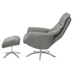 Fauteuil relax Lobbes I Tissu - Gris