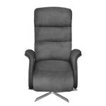 Fauteuil relax Maryland II Aspect cuir vieilli - Gris