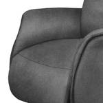 Fauteuil relax Maryland II Aspect cuir vieilli - Gris