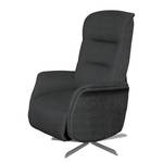 Fauteuil relax Maryland I Microfibre - Anthracite