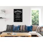 Bild Jack Daniel´s Label Schwarz - Holzwerkstoff - Papier - 60 x 90 x 2 cm