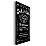 Afbeelding Jack Daniel's Zwart - Plaatmateriaal - Papier - 60 x 90 x 2 cm