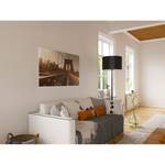 Bild New York I Braun - Holzwerkstoff - Papier - 118 x 70 x 2 cm