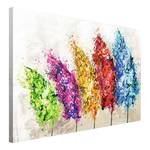 Tableau déco Matinhos Multicolore - Bois manufacturé - Papier - 118 x 70 x 2 cm
