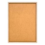 Afbeelding Maan Blauw - Plaatmateriaal - Papier - 50 x 70 x 1.2 cm