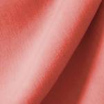 Plaid Colour Cotton Uni Tissu - Corail
