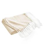 Plaid Soft Impression Linearis Tissu - Beige