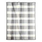 Plaid British Romance Brighton Webstoff -Grau / Creme