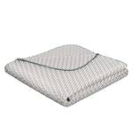 Plaid Soft Impression Touch Tissu - Gris / Blanc