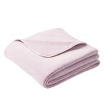 Plaid Pure Soft Geweven stof - Babyroze - 220x240cm