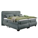 Lit boxspring  Tupa Tissu - Noir / Anthracite